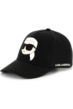 Karl Lagerfeld Cappello da baseball con stampa
