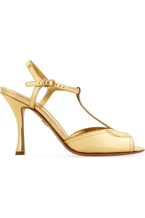 Salvatore Ferragamo Sandali con cinturino a T 70mm