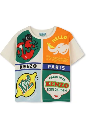 Kenzo T-shirt con stampa grafica