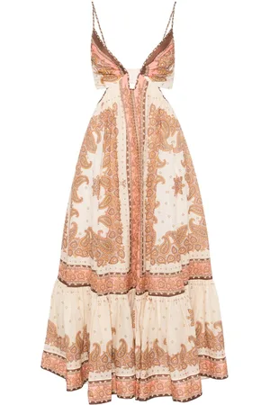 ZIMMERMANN Abito lungo Maxine Plunge