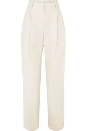 Nina Ricci Pantaloni a gamba ampia con pieghe