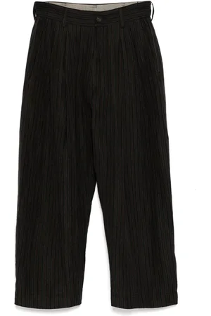ZIGGY CHEN Pantaloni affusolati con pieghe