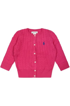 Ralph Lauren Cardigan in maglia a trecce