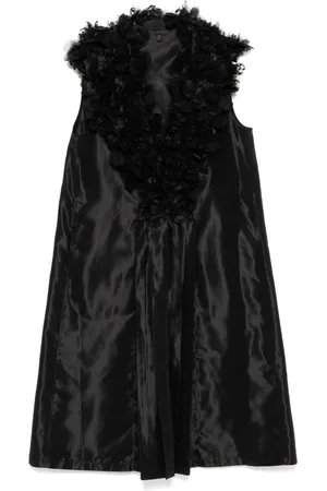 SHIATZY CHEN Gilet lungo con ricamo