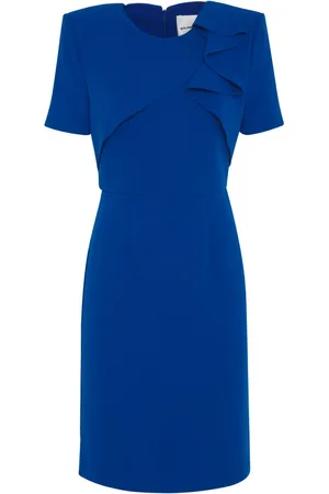 Roland Mouret Abito con ruches