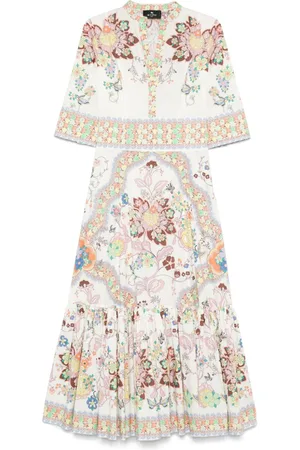 Etro Abito lungo a fiori