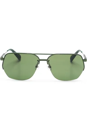 Linda Farrow Occhiali da sole con montatura stile pilota x Jacquemus