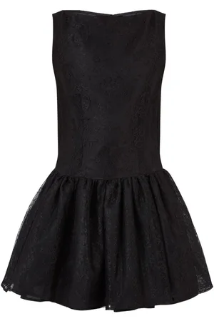 Nina Ricci Abito midi con orlo peplum
