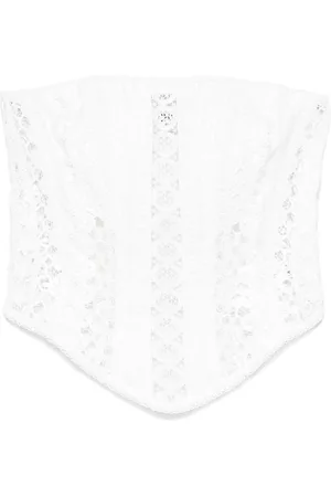 CHARO RUIZ IBIZA Top Lathie in stile corpetto