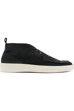 HUGO BOSS Stivali in pelle scamosciata