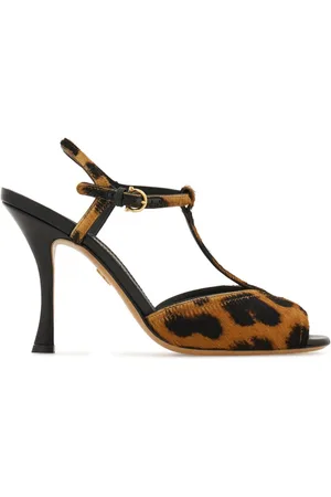 Salvatore Ferragamo Sandali con cinturino a T 70mm