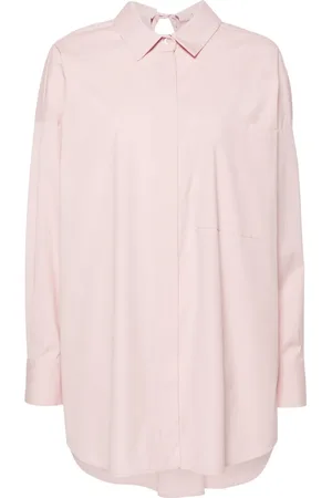 SEMICOUTURE Camicia con nodo posteriore