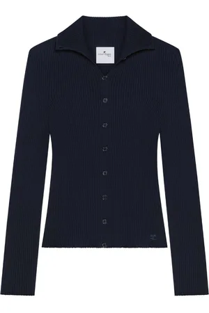 Courrèges Cardigan a coste