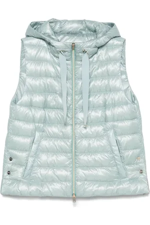 HERNO Gilet con cappuccio