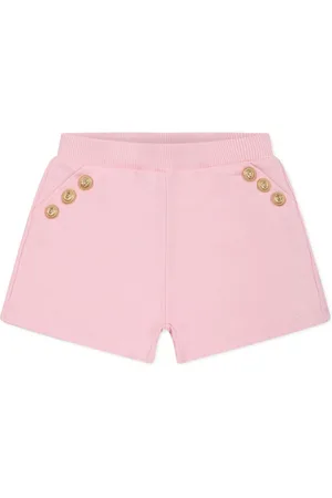 Balmain Shorts con logo goffrato