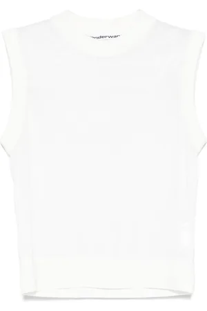 Alexander Wang Canotta con collo rialzato