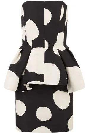 Nina Ricci Abito corto con peplum sulla vita