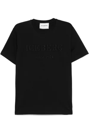 Iceberg T-shirt con logo ricamato