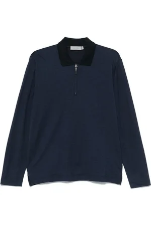 CANALI Polo in jersey