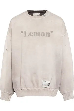 Maison Mihara Yasuhiro Felpa Lemon x Peace And After