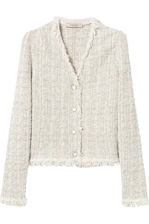 Twin-Set Giacca in tweed e lurex