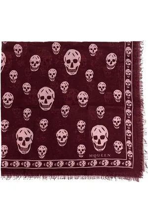 Alexander McQueen Sciarpa Classic Skull