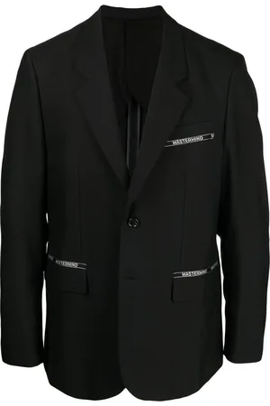 MASTERMIND Blazer monopetto con applicazione