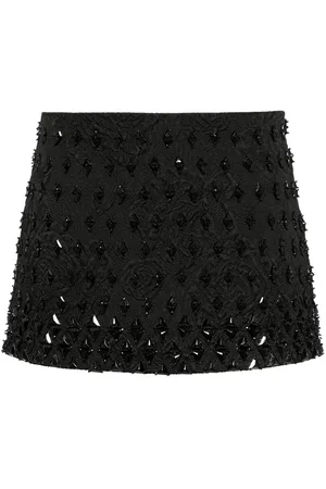 AMEN Minigonna con effetto jacquard