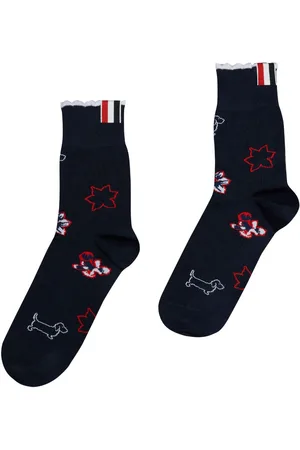Thom Browne Calzini con motivo Hector