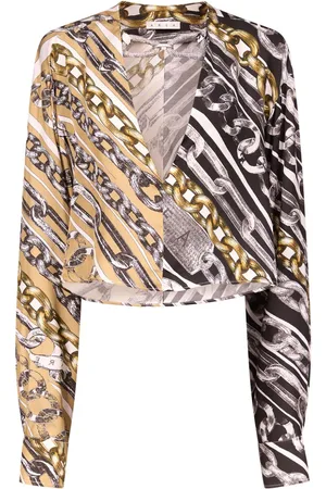 AREA Blusa Crystal Link