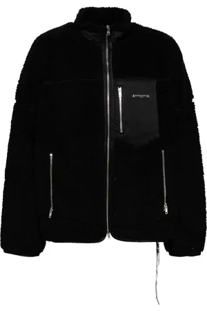MASTERMIND Giacca in shearling con logo