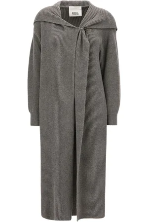 ERIKA CAVALLINI Cardigan con cappuccio