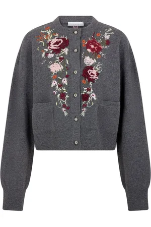 Paco rabanne Cardigan con ricamo a fiori