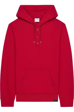 Courrèges Felpa con cappuccio e bottoni