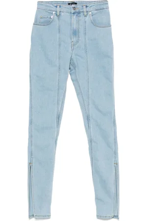 MUGLER Jeans con spacchi