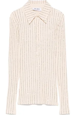The Attico Polo con strass