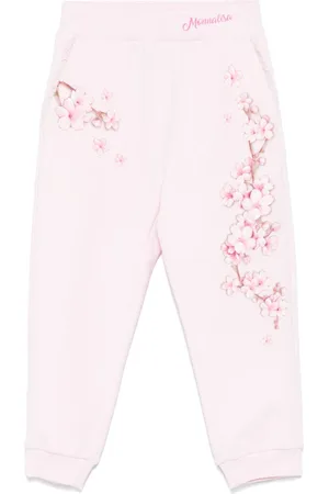 MONNALISA Pantaloni sportivi a fiori
