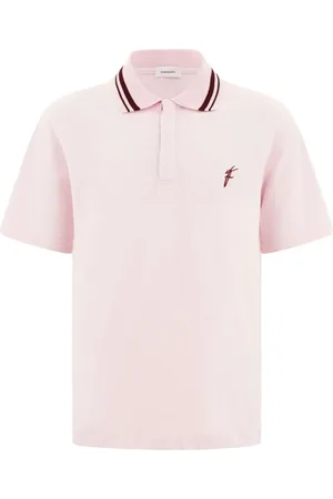 Salvatore Ferragamo Polo con applicazioni logo