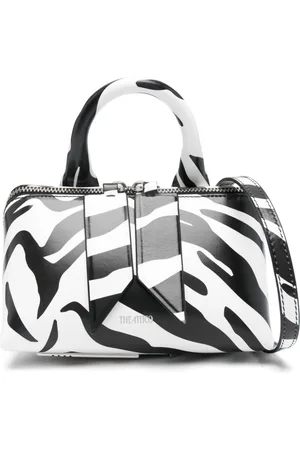 The Attico Borsa tote con stampa