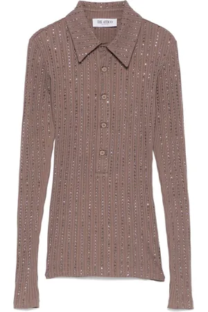 The Attico Polo con strass