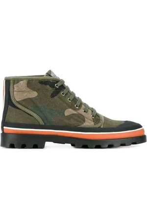 VALENTINO GARAVANI Stivali con stampa camouflage