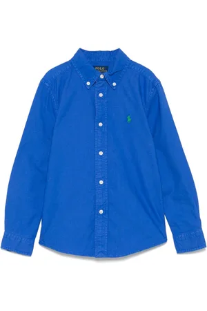 Ralph Lauren Camicia con ricamo Polo Pony