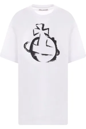 Vivienne Westwood T-shirt in cotone biologico Stencil Orb