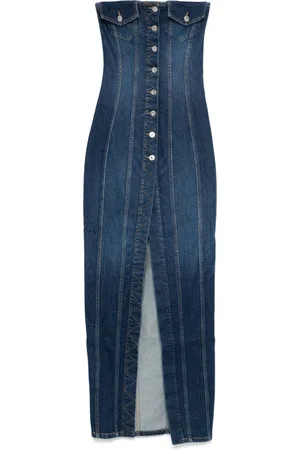 Monot Abito lungo denim