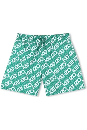 Kenzo Costume da bagno con stampa logo all-over