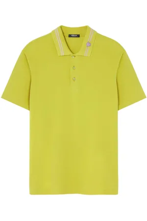 VERSACE Polo con ricamo Medusa
