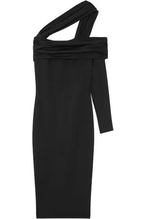 VERSACE Abito midi monospalla
