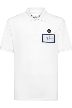 Philipp Plein Polo con etichetta