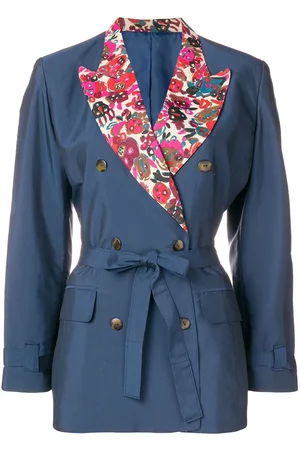 Jean Paul Gaultier Blazer con dettaglio a fiori