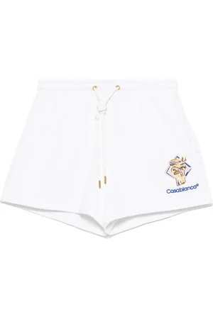 Casablanca Shorts con ricamo logo